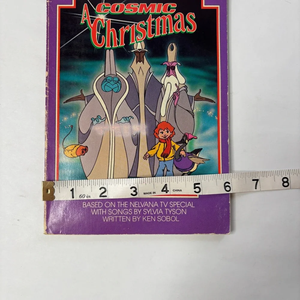 A COSMIC CHRISTMAS Ken Sobol 1979 1st Ed Camelot Printing Avon Books‎ COLOR *